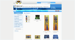 Desktop Screenshot of kimsontools.com